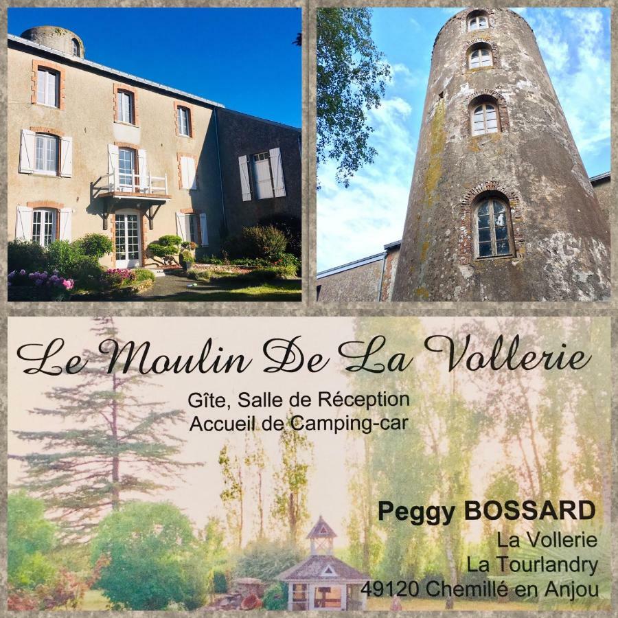Le Moulin De La Vollerie Villa Chemille-en-Anjou Bagian luar foto